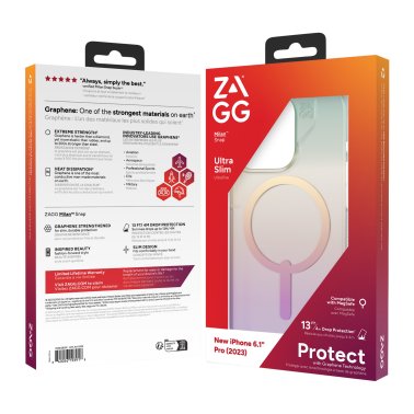 ZAGG GEAR4 | Milan Snap Case iPhone 15 Pro - Iridescent | 15-11654