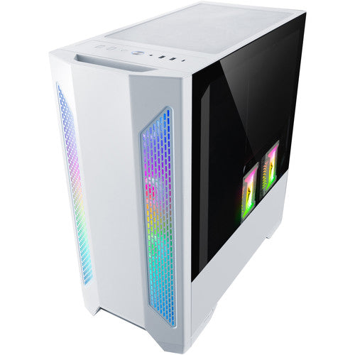 Lian-Li | Case Tempered Glass 3x3.5 2x2.5 E-ATX ATX M-ATX ITX White LANCOOL II-W