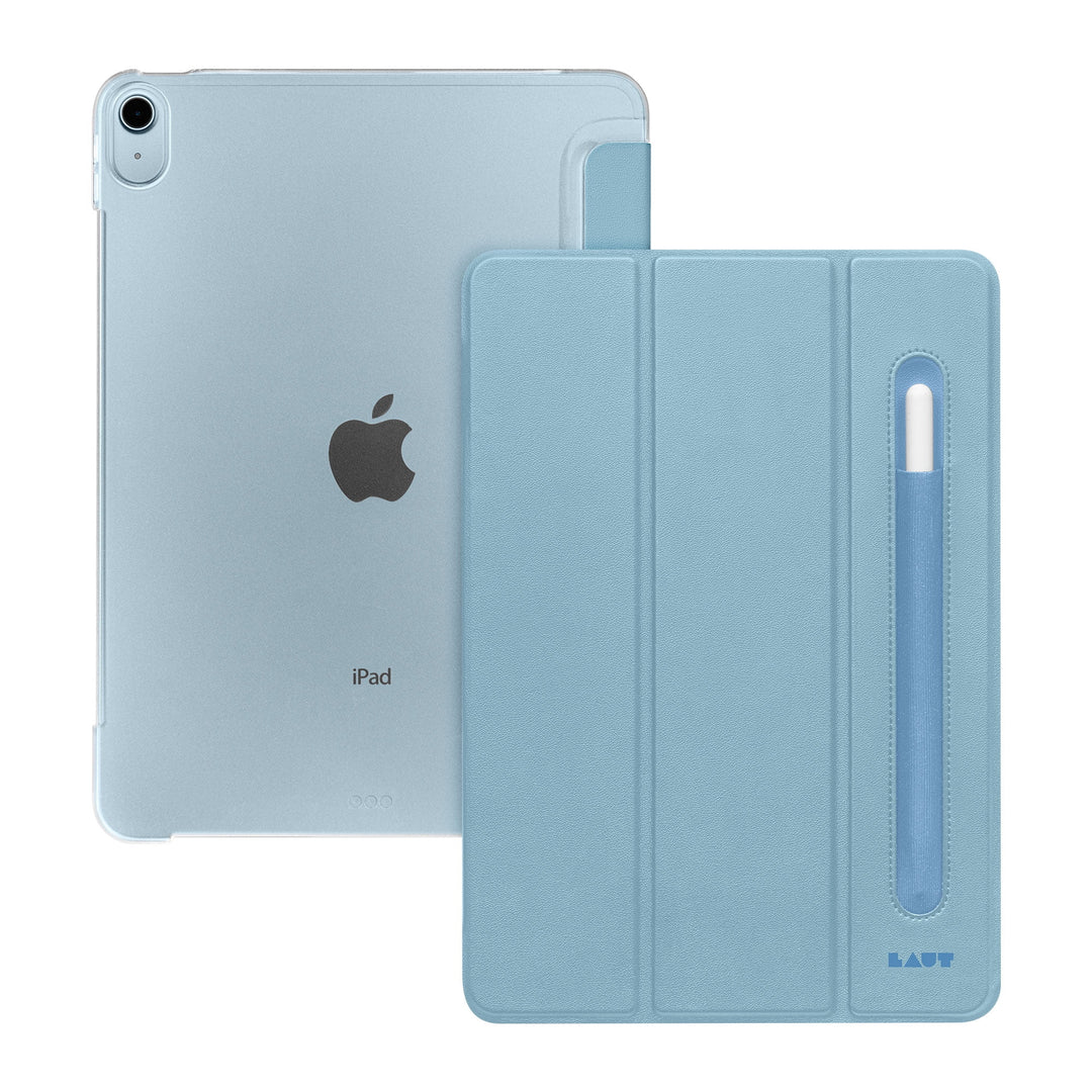 LAUT | Huex Folio Case for iPad Air 10.9in (2022-2020)/ Air 11" 6th Gen M2 (2024) - Blue | L_IPD20_HP_BL