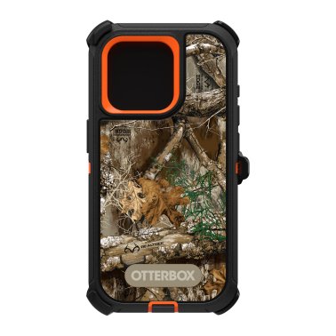 Otterbox | Defender Graphics Series Case iPhone 15 Pro - Black (RealTree Edge) | 15-11531