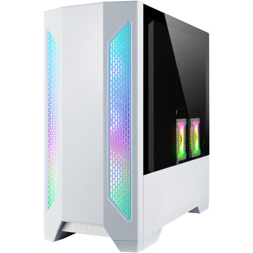 Lian-Li | Case Tempered Glass 3x3.5 2x2.5 E-ATX ATX M-ATX ITX White LANCOOL II-W