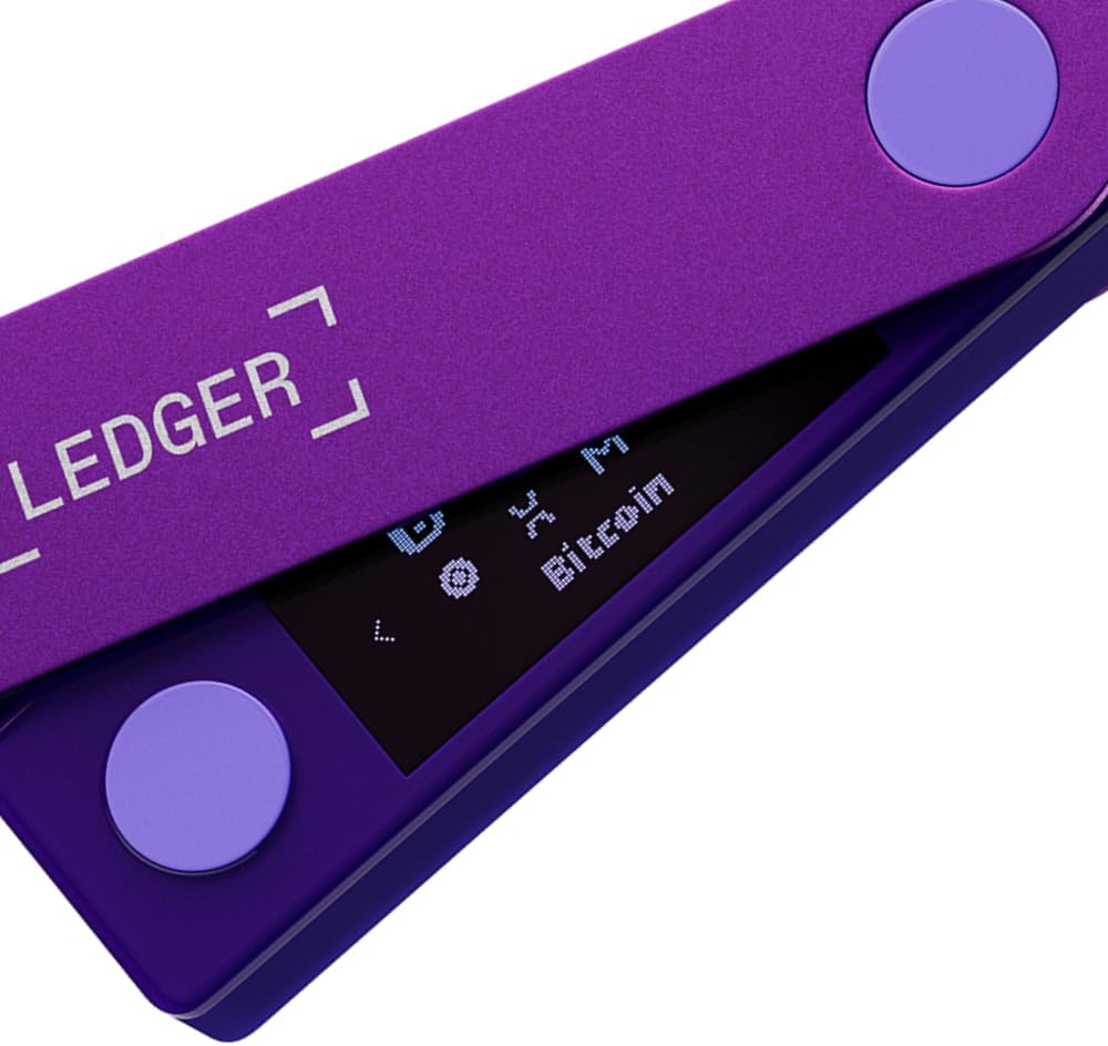 Ledger | Nano X Crypto Wallet- Amethyst Purple | NX-AmethystPurple