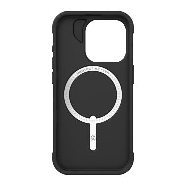 ZAGG GEAR4 | Luxe Snap Case iPhone 15 Pro - Black | 15-11645