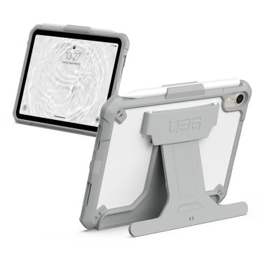 UAG | Healthcare Scout Series Case w/Kickstand and Strap for iPad Mini 6 / 7 (2021) - White | 15-11304