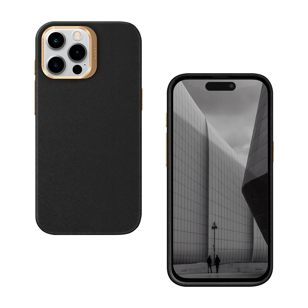 LAUT | Prestige for iPhone 15 Pro Max - Black | L_IP23D_PR_BK
