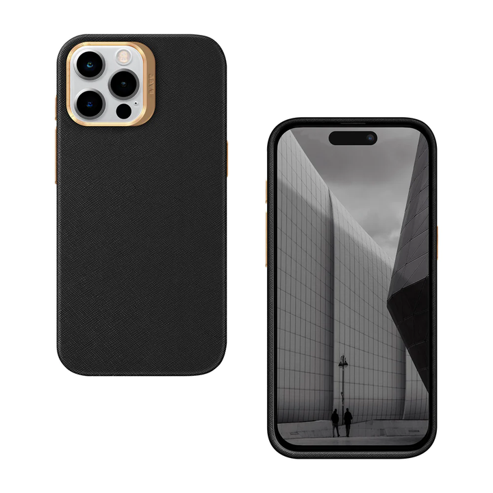 LAUT | Prestige for iPhone 15 Pro Max - Black | L_IP23D_PR_BK