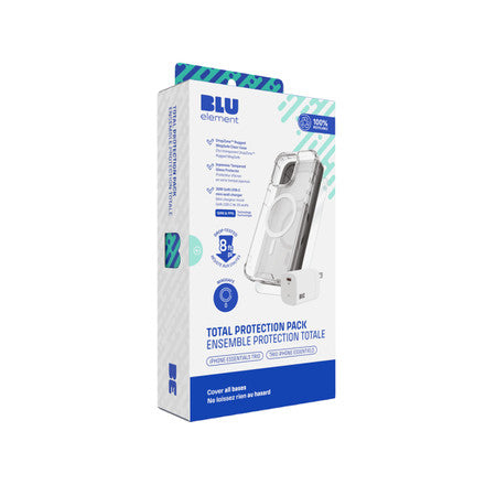 Blu Element | Total Protection MagSafe Pack iPhone 15 - White | 120-7476
