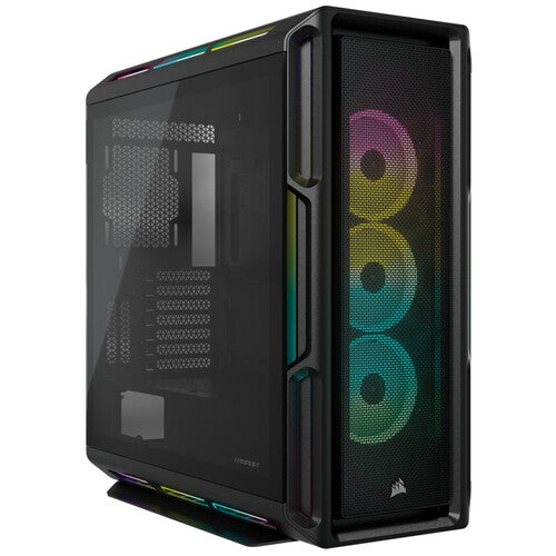 Corsair | iCUE 5000T RGB Tempered Glass Mid-Tower ATX PC Case - Black | CC-9011230-WW