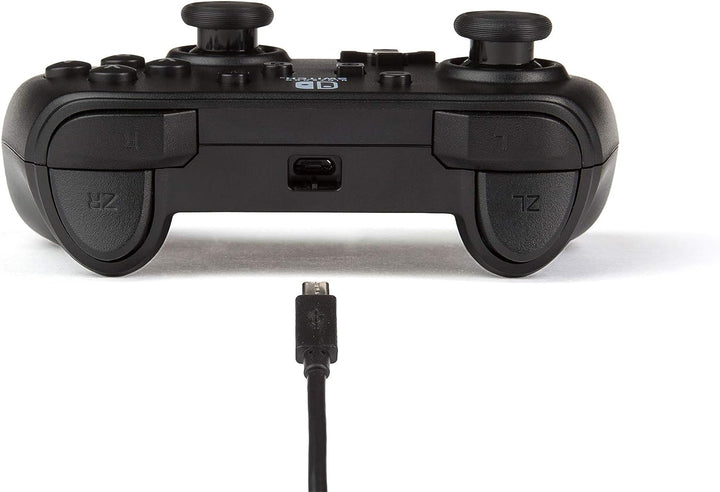 PowerA | Wired Controller for Nintendo Switch - Black Matte | 1511370-01