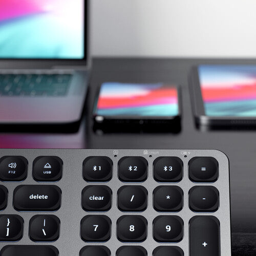 Satechi | Compact Backlit Bluetooth Keyboard for Mac - Space Grey | ST-ACBKM