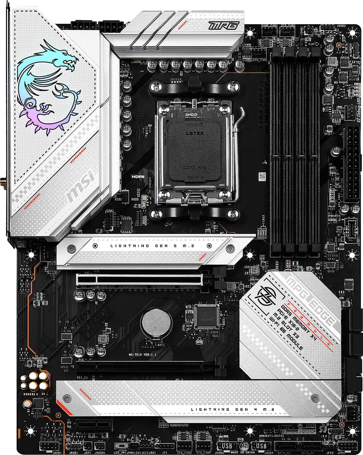 MSI | Motherboard MPG B650 Edge Wi-Fi AMD AM5 ATX  | B650EDGEWIFI