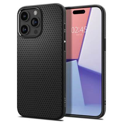 Spigen | AirGrip for iPhone 15 Pro Max - Matte Black | SGPACS06453