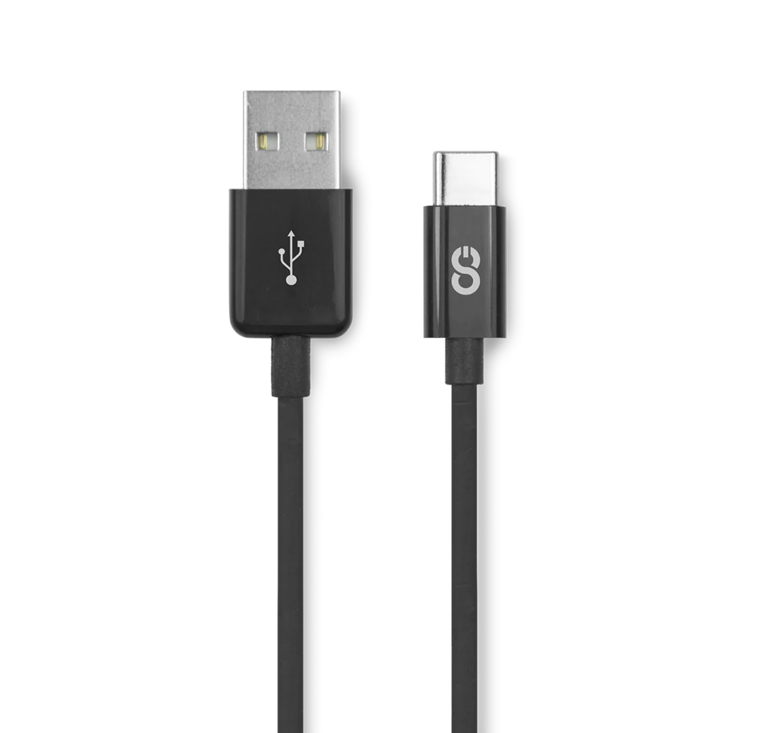 SO LOGiiX | Sync & Charge C Reverse 1.5M 5FT - USB-A 2.0 to USB-C Cable - Black | LGX-12169