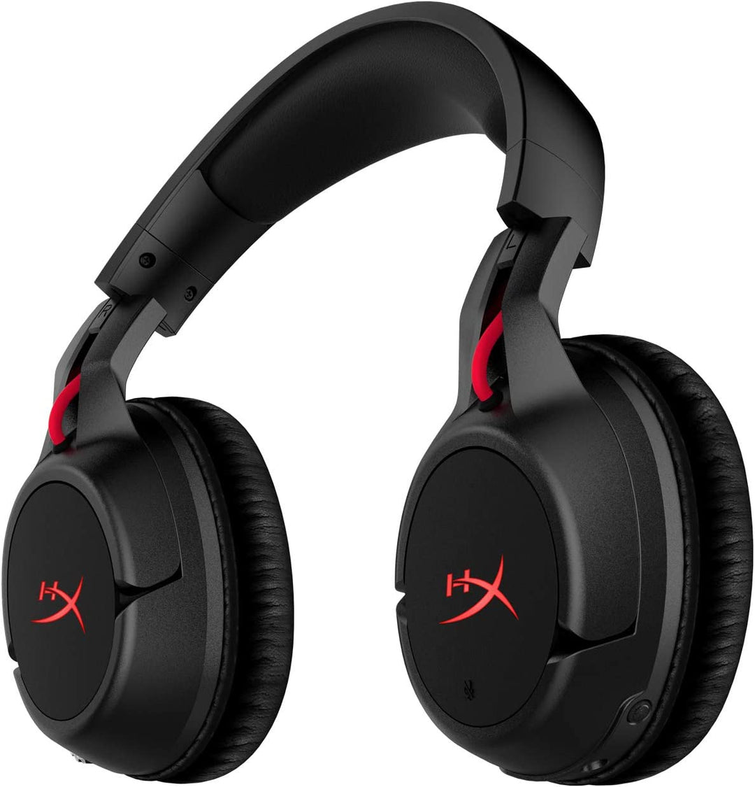 SO HyperX Cloud Flight Over-Ear Sound Isolating RF Wireless Gaming Headset - Black/Red | HX-HSCF-BK/AM
