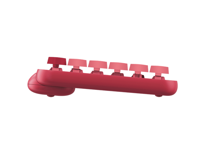 Logitech | POP Keys Wireless Mechanical Keyboard with Customizable Emoji Keys - Heartbreaker - Rose | 920-010709 PROMO ENDS NED
