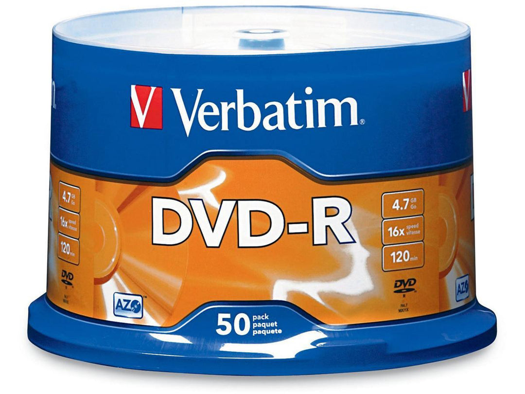 Verbatim | DVD-R x 50 - 50 x DVD-R 4.7 GB 16x - spindle - storage media | 4077057