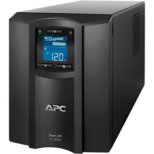 APC | Smart UPS - SmartConnect Battery Backup  8 Outlets 1440VA 120V 900w | SMC1500C