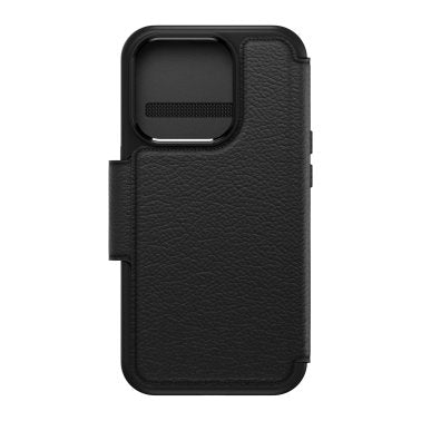 //// Otterbox | Strada Leather Folio Case iPhone 15 Pro - Black (Shadow) | 15-11757