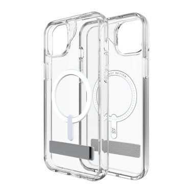 ZAGG GEAR4 | Crystal Palace Snap Kickstand Case iPhone 15/14  Plus - Clear | 15-11779