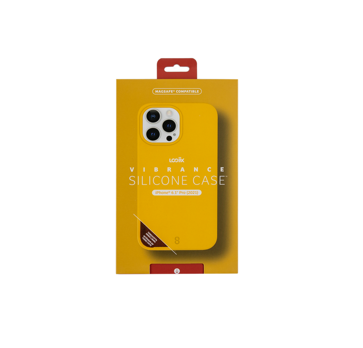 //// LOGiiX | Silicone Case Vibrance Magsafe iPhone 13 Pro - White | LGX-13268