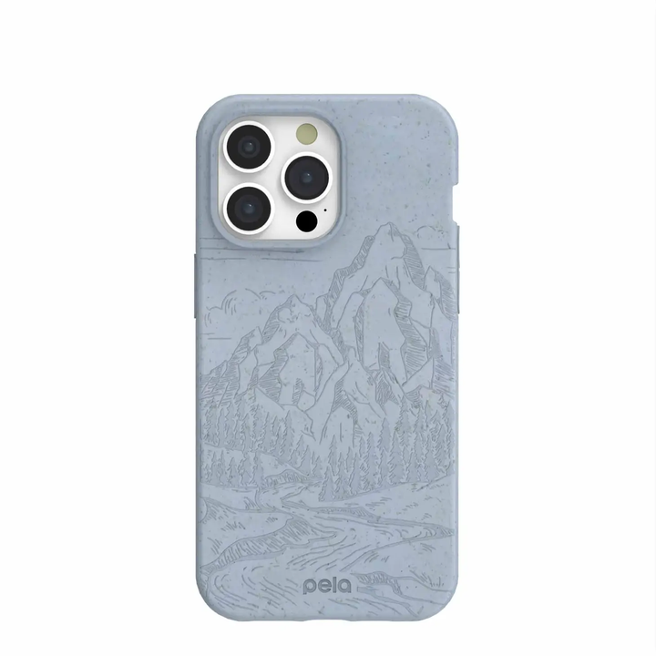 Pela | iPhone 15 Pro Max Rockies Case - Powder Blue | 17129-IP15PMAX-POWDERBLUE-ROCKIES