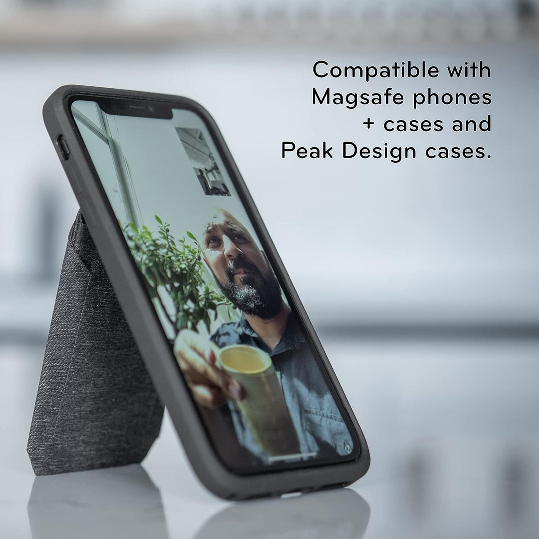 SO Peak Design | Mobile Stand Wallet - Charcoal | M-WA-AB-CH-1