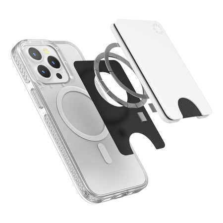 //// PopSockets | PopWallet for MagSafe - Round - White | 123-0428