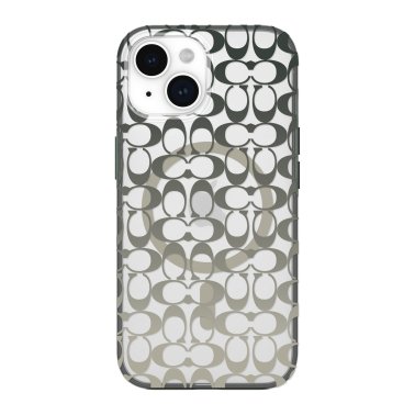 Coach | Protective Signature C Case w/Magsafe iPhone 15/14/13 - Ombre Deep Forest | 15-12442