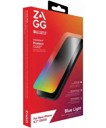 ZAGG | InvisibleShield Glass Elite VisionGuard for iPhone 15 Plus - Clear | IS-200111866