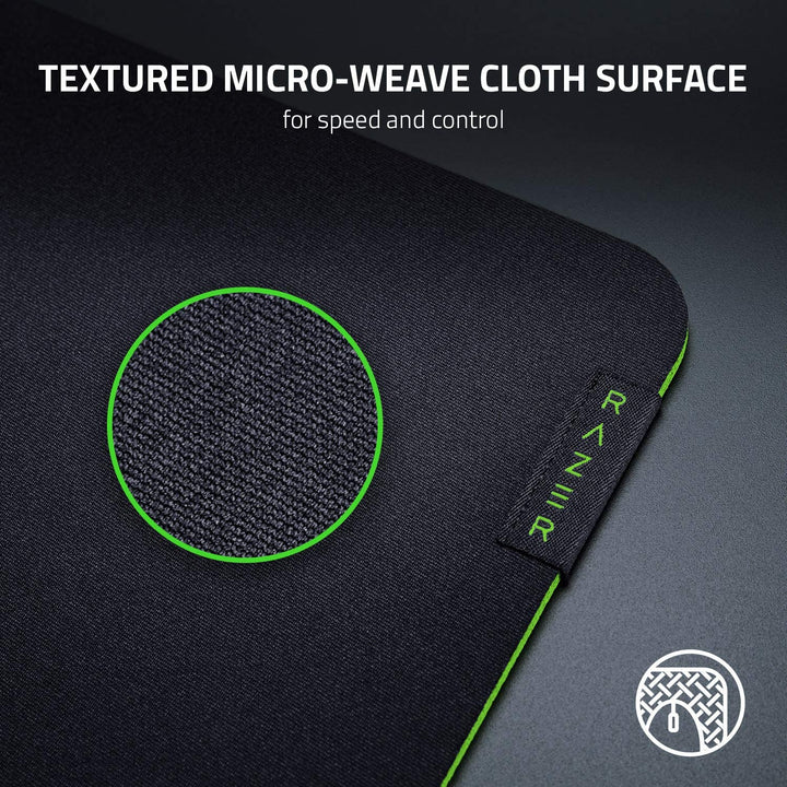 Razer | Gigantus V2 Soft Gaming Mouse Pad Large (45 x 40cm /16"x18" )  - Black |  RZ02-03330300-R3U1