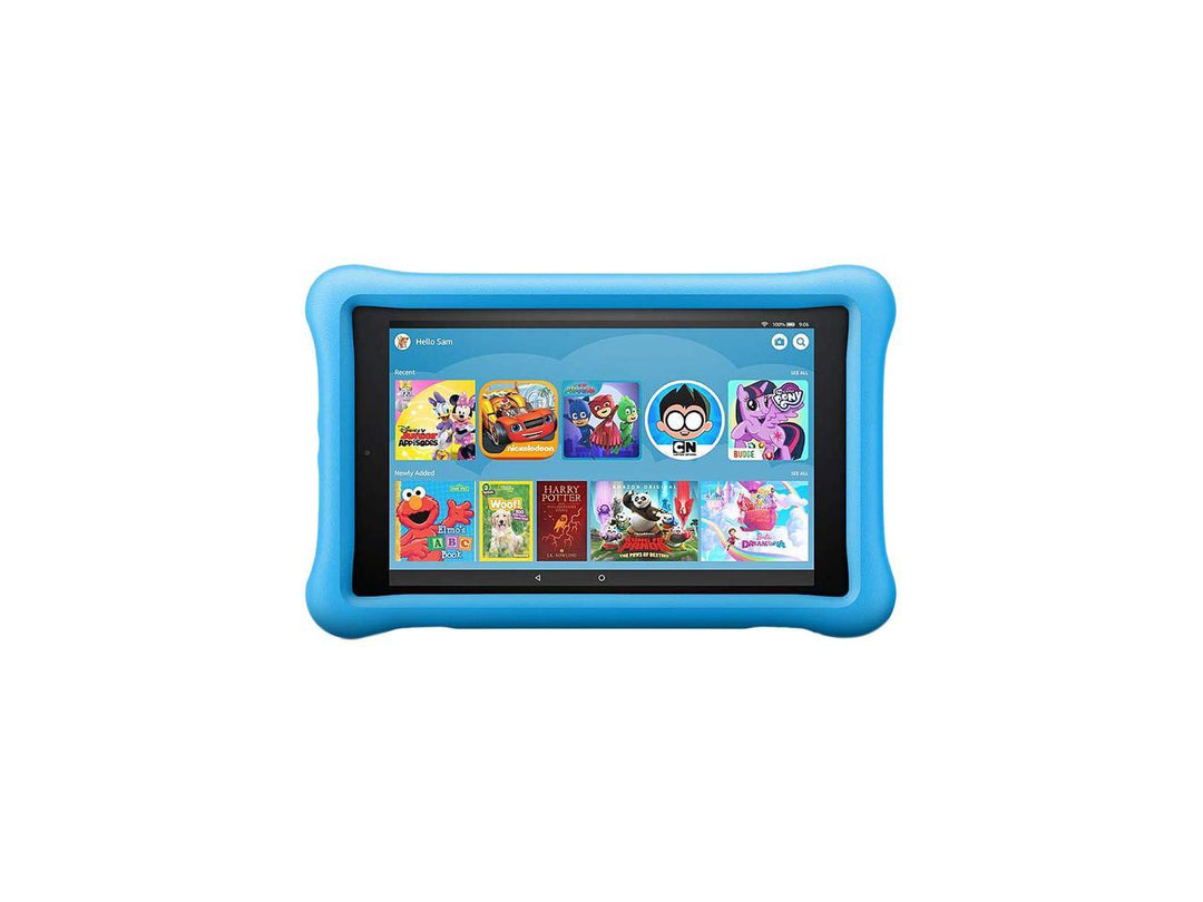 //// Amazon | Fire 8 HD Kids Edition Tablet 8" 32GB (Ages 3-7) - Blue | B07QHGGH15