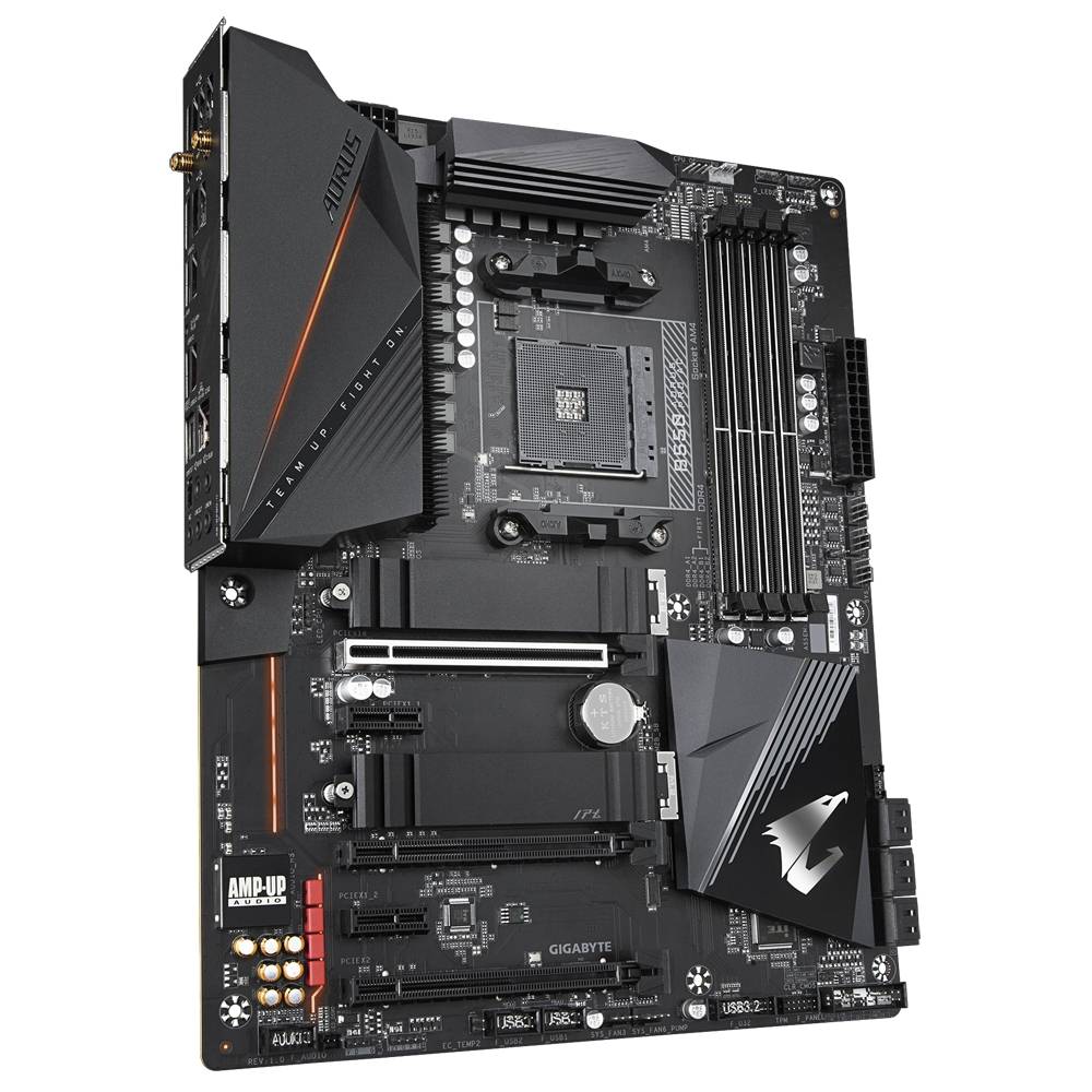 Gigabyte | Motherboard AMD Chipset Socket AM4 | B550 AORUS PRO AC