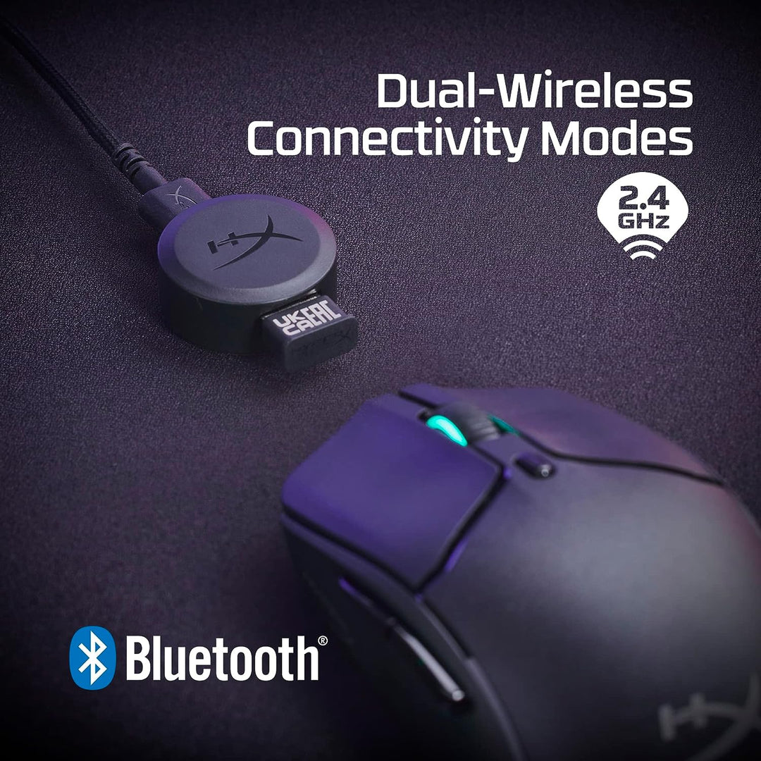 HyperX | Pulsefire Haste 2 - Wireless Gaming Mouse (Black) | 6N0B0AA