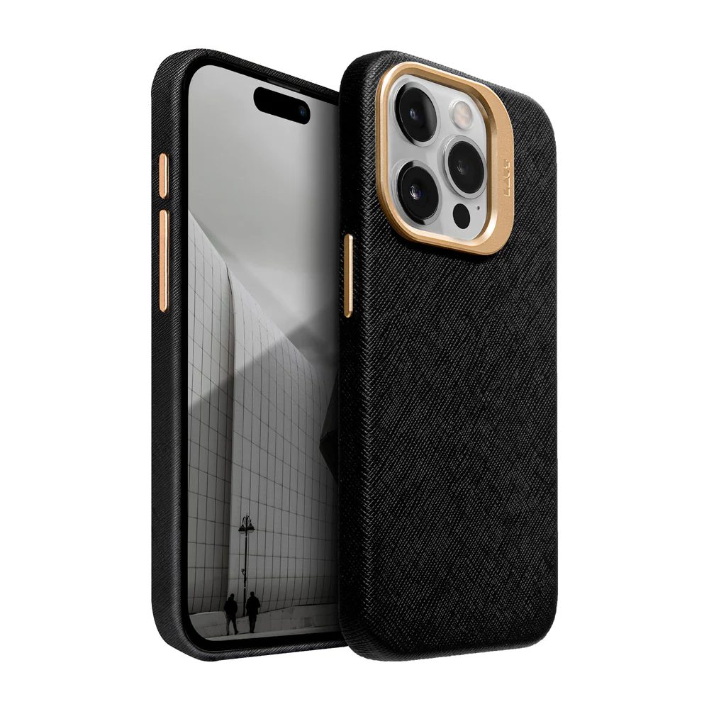 LAUT | Prestige for iPhone 15 Pro Max - Black | L_IP23D_PR_BK