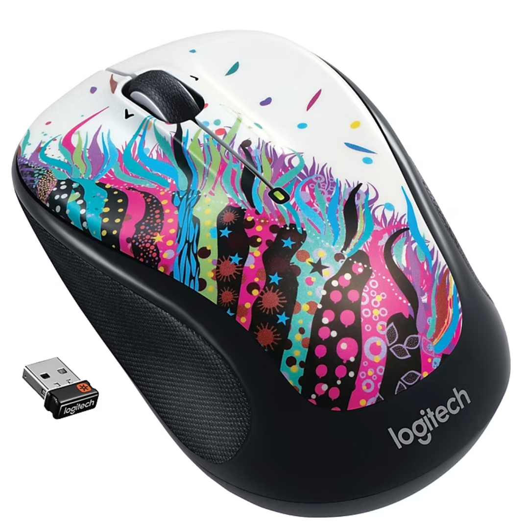 Logitech | M325S Wireless Optical Mouse - Celebration | 910-006828