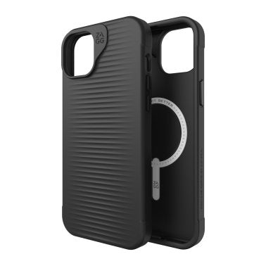 /// ZAGG GEAR4 | Luxe Snap Case iPhone 15/14 Plus - Black | 15-11671