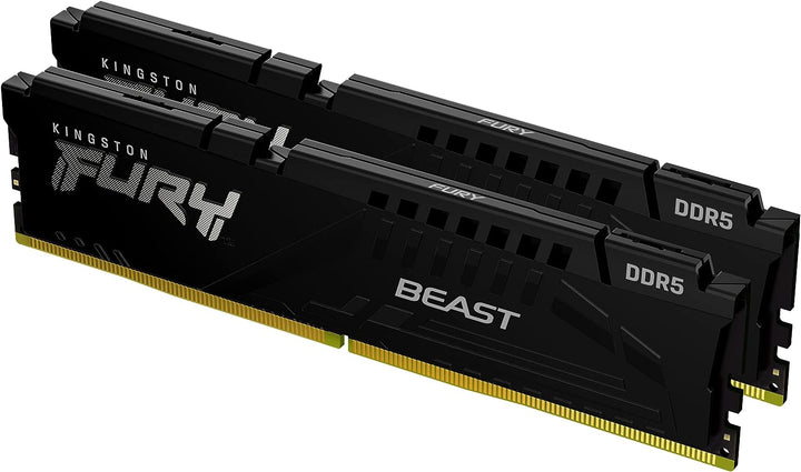 Kingston | Memory 64GB 4800MHz DDR5 CL38 UDIMM Kit of 2 |  KF548C38BBK2-64