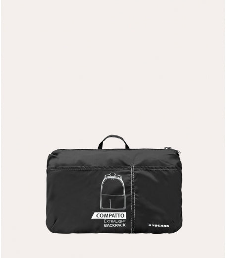 Tucano | Compatto Eco Backpack - Black | BPCOBK-ECO-BK