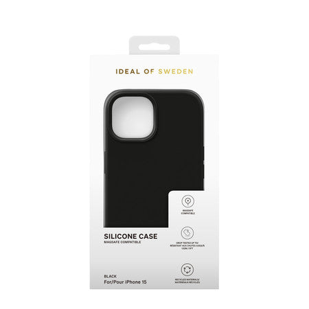 Ideal of Sweden |  Case Magsafe iPhone 15 Silicone - Black | 120-7558