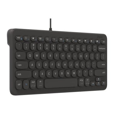 Zagg | Wired TKL Keyboard USB-C Cable - Black | 15-12081