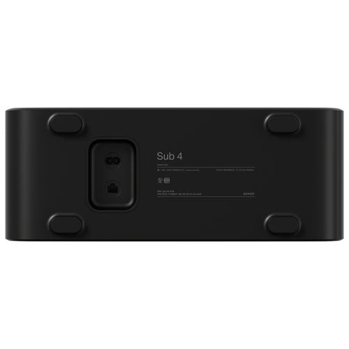 Sonos | Sub 4 Wireless Subwoofer - Black | SUBG4US1BLK