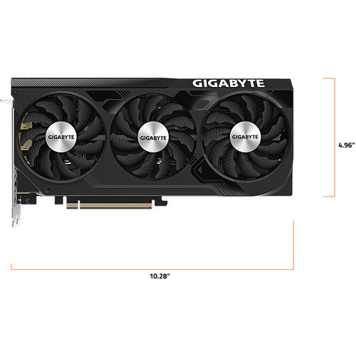 Gigabyte | Video Card GeForce RTX 4070 WindForce 3 OC 12GB PCIE | GV-N4070WF3OC-12GD
