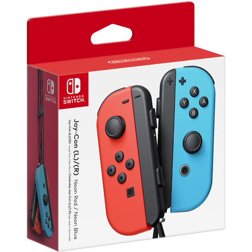 Nintendo | Switch Left and Right Joy-Con Controllers - Red/Blue