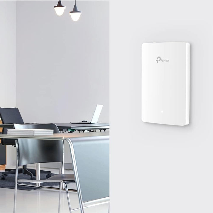 TP-Link | AX1800 Wireless Dual-Band Wi-Fi 6 Router, Wall Plate Style, Access Point | EAP615-WALL