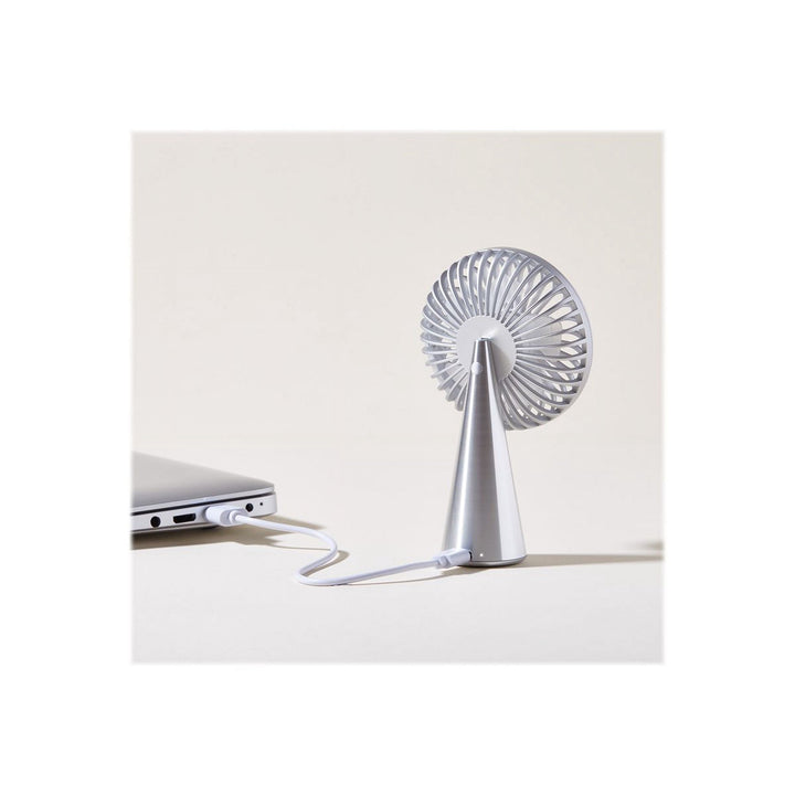 Lexon | WINO Mini Portable Fan - Silver | LL134AP