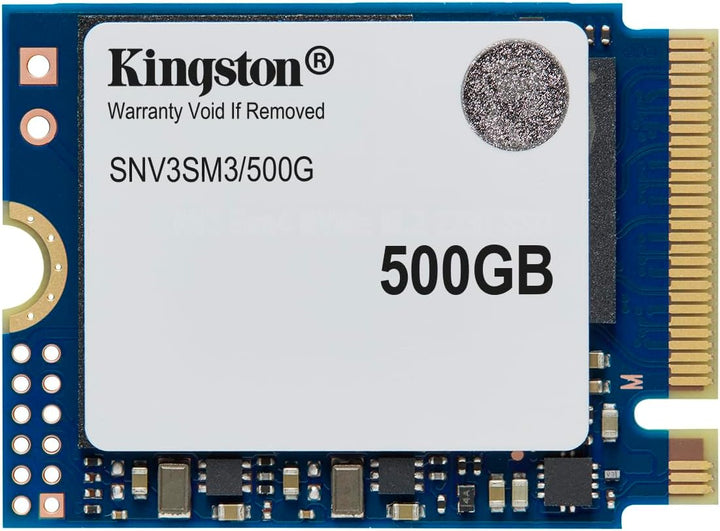 Kingston | 500GB NV3 M.2 2230 PCIe 4.0 NVMe SSD | SNV3SM3/500G