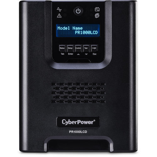 CyberPower | Pure Sine Wave - Mini-Tower UPS 1000VA  LCD | PR1000LCD