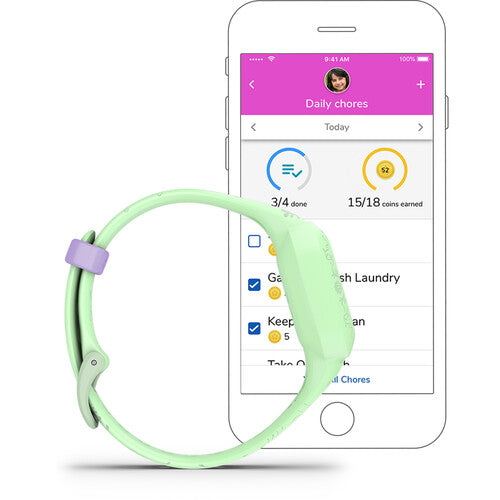 Garmin | Vivofit jr 3 Kids Activity Tracker - Disney Princess The Little Mermaid | 010-02441-33