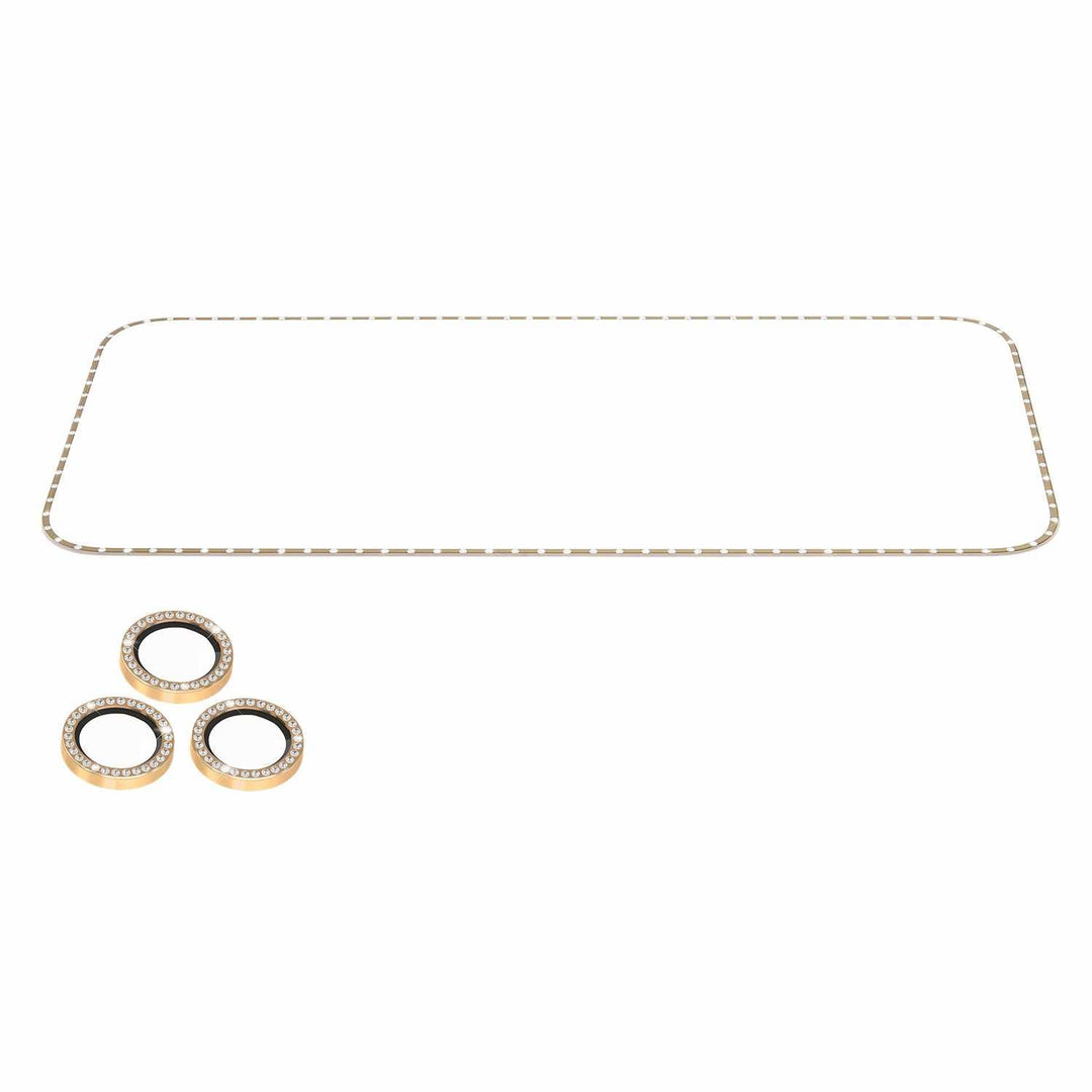 Kate Spade | Screen & Lens Protector Style Kit iPhone  17 Pro Max/ 16 Pro Max Set in - Stone Gold | KS058002