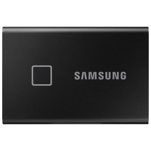 Samsung | T7 Touch Portable 2TB USB External Solid State Drive Black | MU-PC2T0K/WW